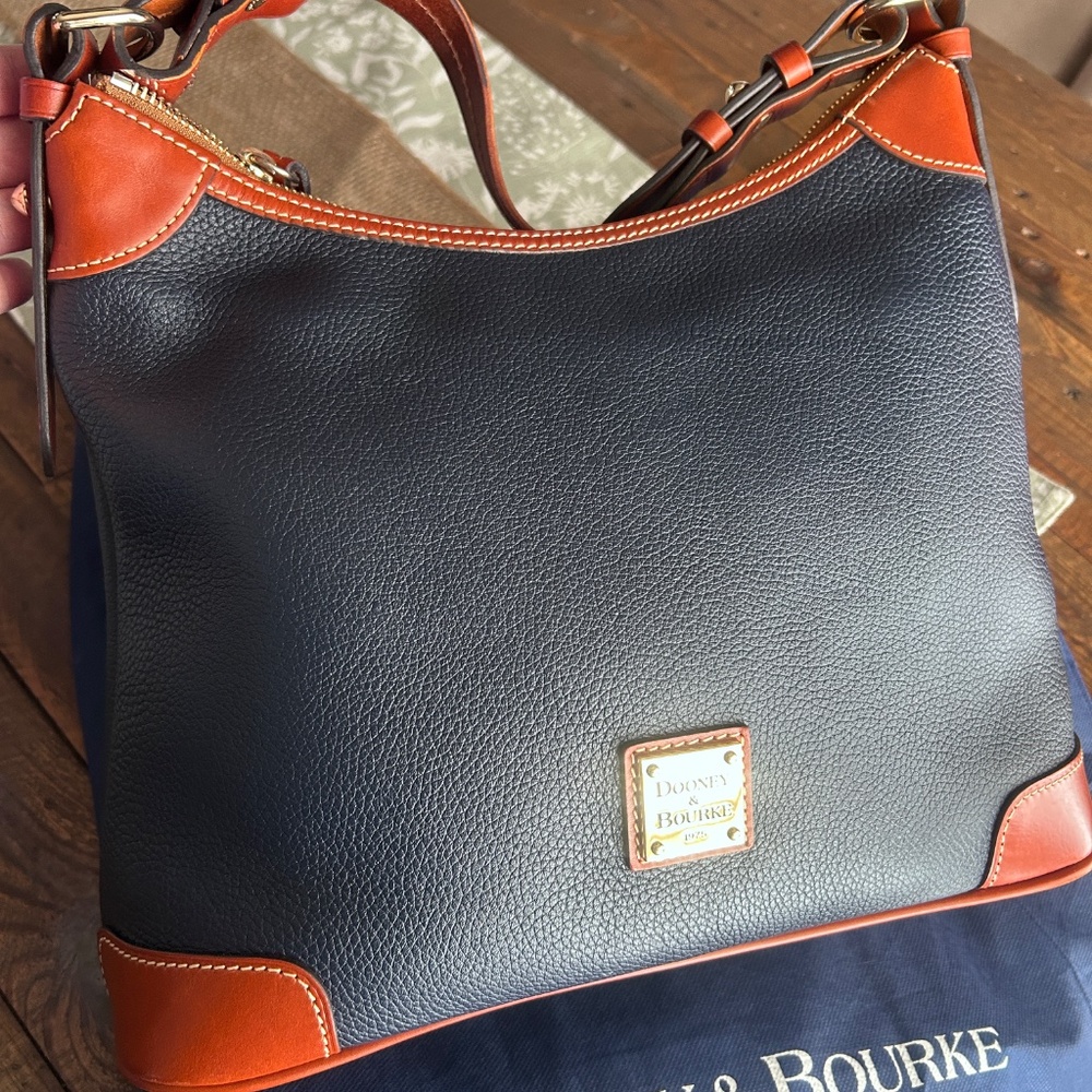 Dooney and Bourke Pebble Hobo - Picture 2 of 14